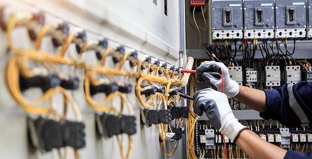 Professional Electrician technician working in Oakville, CT